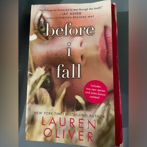 Before I fall book bestseller Lauren Oliver 4/$20